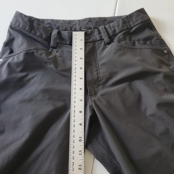 Lululemon Pants Mens 30 Gray Straight Leg Lightweight Stretch Athletic Outdoor - Picture 6 of 11